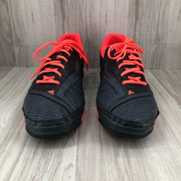 Adidas Indoor Turf Soccer Shoes Mens 12 Freefootball X-ite Black Lace Up Cleats main image 5